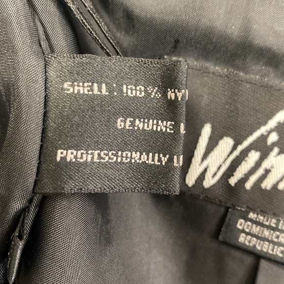 Vintage Leather Skirt Size 11/12 - Picture 8 of 11